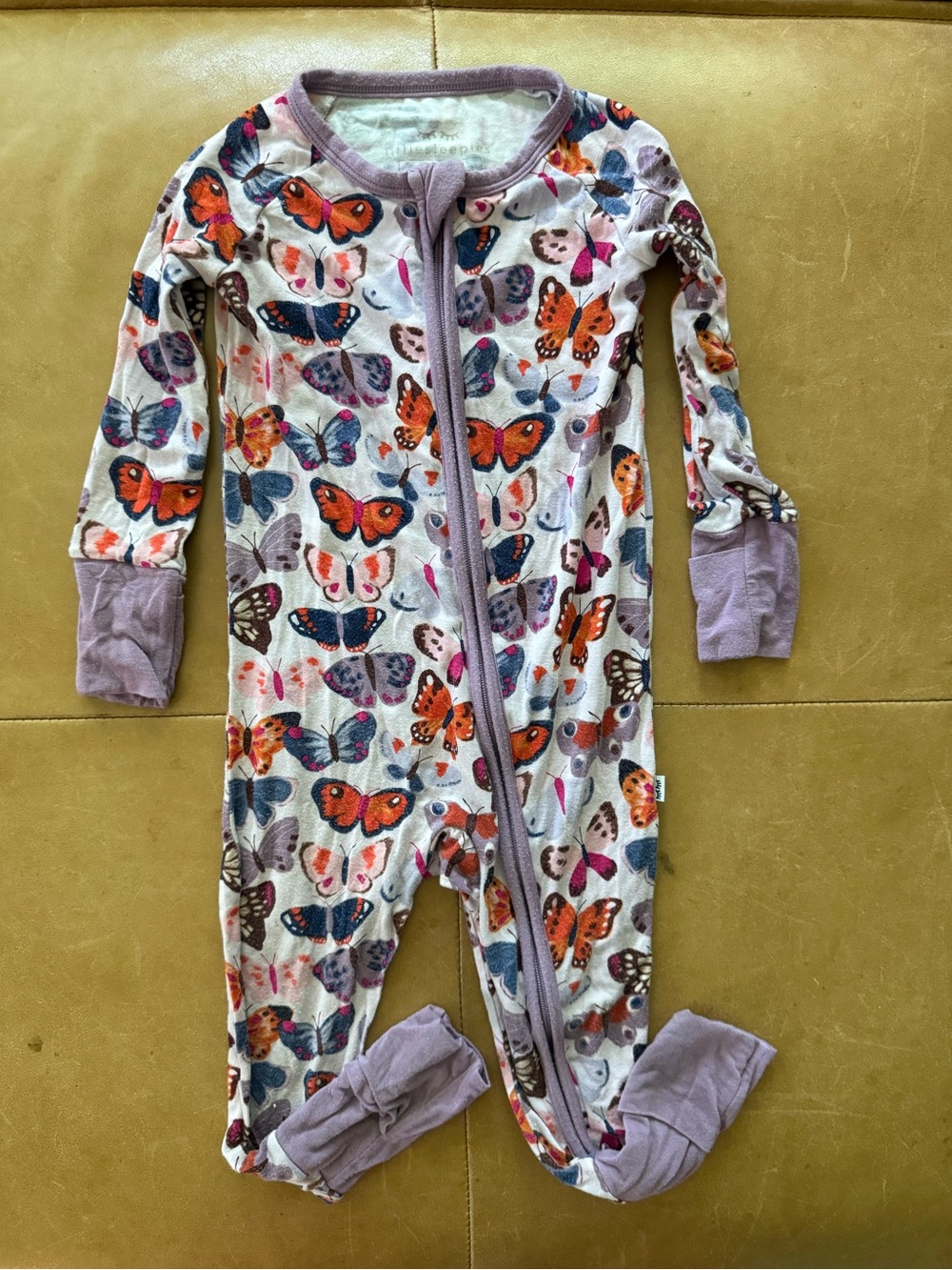 💜$20 FLASH SALE💜Little Sleepies Viscose Bamboo Footie 6-12M